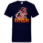 Sportliches "VATRENI" V-Neck T-Shirt für Herren mit Luka Modric Motiv