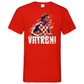 Sportliches "VATRENI" V-Neck T-Shirt für Herren mit Luka Modric Motiv