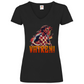 Elegantes "VATRENI" Luka Modric V-Neck T-Shirt für Damen