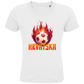Cooles "HRVATSKA" T-Shirt für Kinder mit brennendem Fußball-Motiv